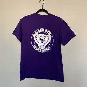 Purple Sporty Dodgeball Tee
